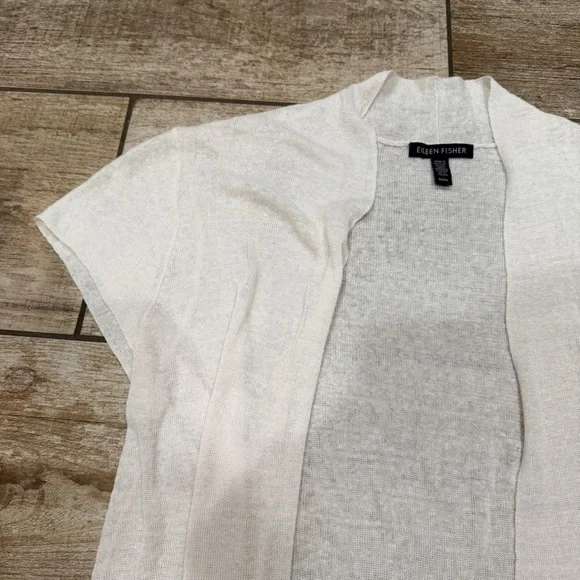 Eileen Fisher | Long Hemp Cardigan - Picture 5 of 6